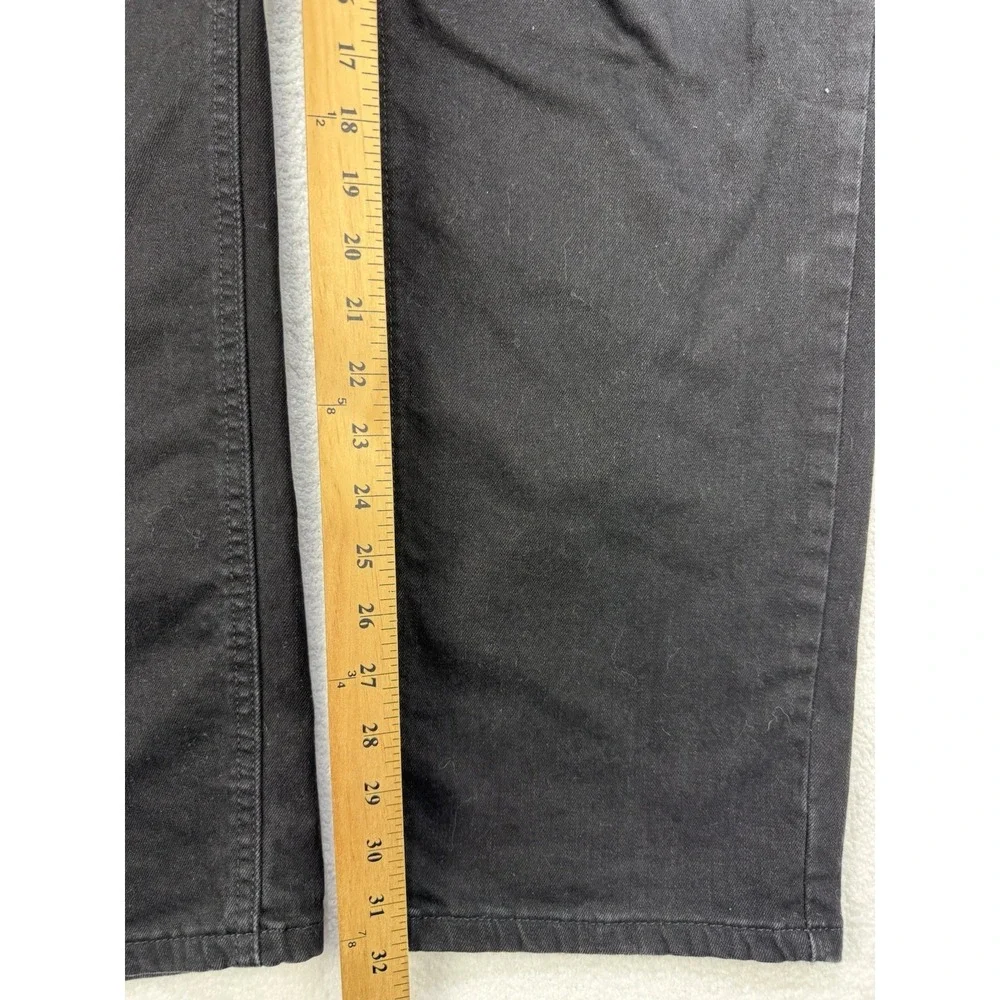 Levis 541 Jeans Men 40x32 Black Athletic Stretch Denim Straight